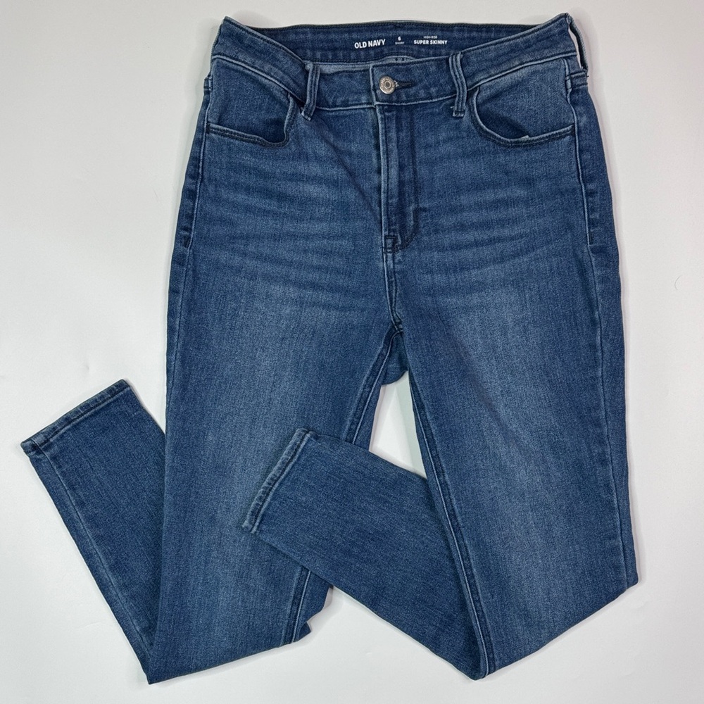 Old Navy High Rise Super Skinny Jeans Size 6 Short